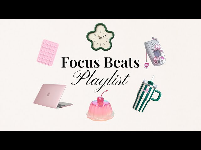De-stress Study Playlist🎧Chill Lofi to Boost Your Focus