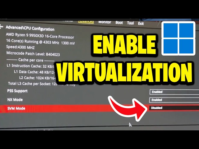 How To Enable Virtualization In Windows 11/10 - Step By Step