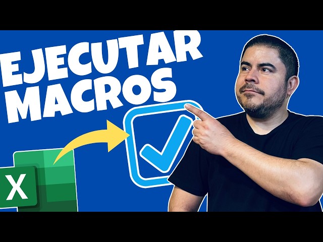 ✅ Cómo Ejecutar una Macro al Marcar un CheckBox (casilla) en Excel (Fácil)