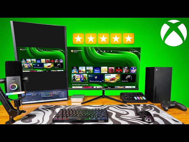 I Built a MAXED Out Xbox Streaming Setup!