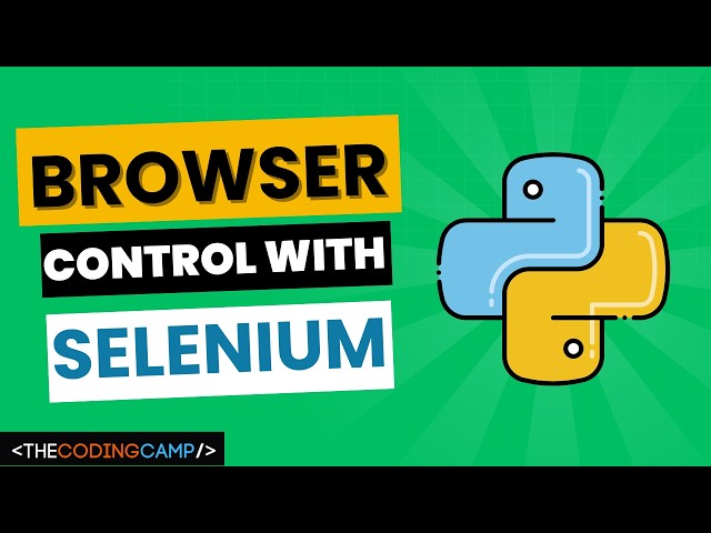 Controlling the Browser in Python via Selenium