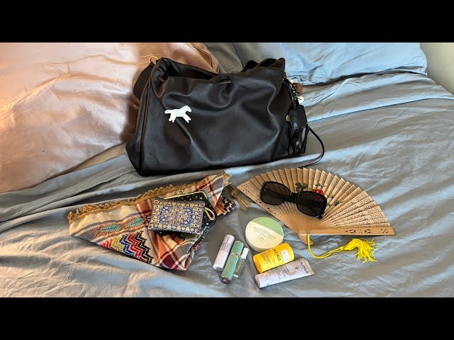 everything in my bag to make summer bearable