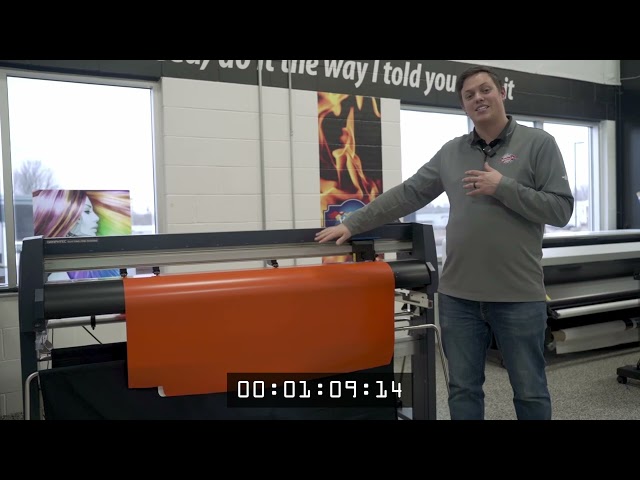 Graphtec FC9000 Cutter Overview | 2 Minute Tuesday