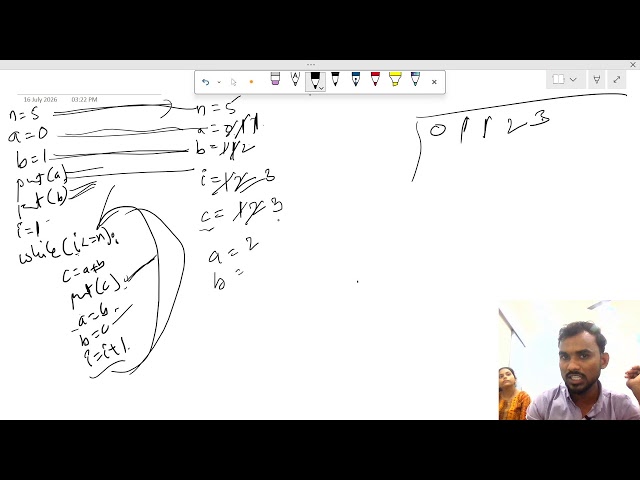 Fibonacci Series Using Python In Hindi