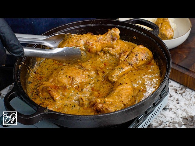 Easy and Creamy Smothered Chicken Dinner