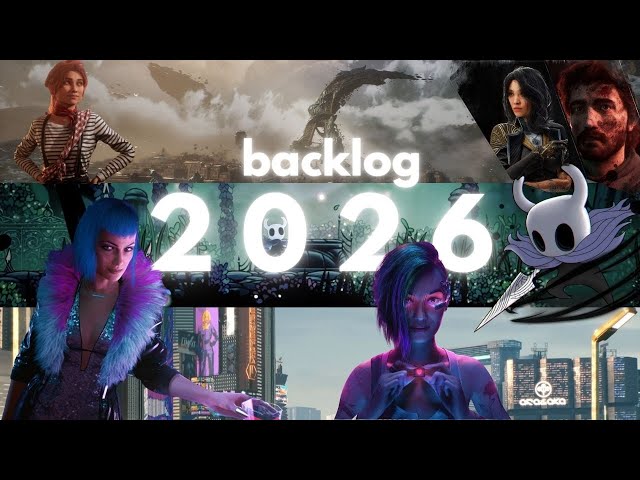 How I Plan to Approach My Gaming Backlog in 2026