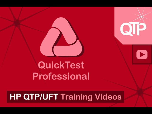 QTP Training Overview QTP eLearn VBScript Frameworks Descriptive Programming
