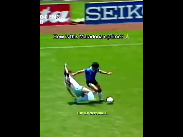 Maradona’s Prime in 1986 ☠️
