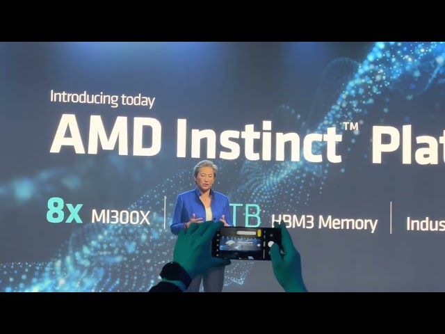 Lisa Su IA Generative demo - Data Center & AI Technology Premiere