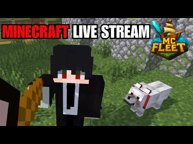 🛑 Playing in MC Fleet Server Minecraft 🖤  #mcfleet @GamerFleet