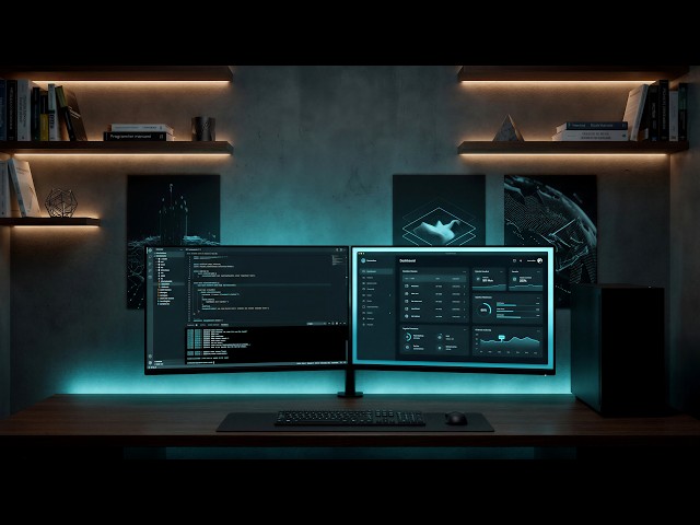 LIVE Coding Music for Deep Focus | Modern Developer Workspace