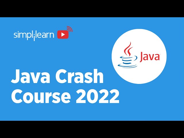 Java Crash Course 2026 | Java Tutorial For Beginners | Learn Java Expert | Java Course | Simplilearn