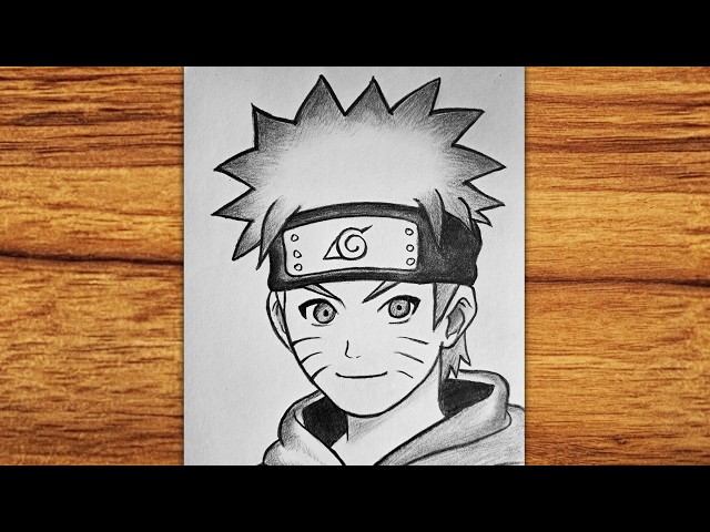 How To Draw Naruto Uzumaki | Step-By-Step Anime Drawing Tutorial | Drawing Naruto Uzumaki Made Easy
