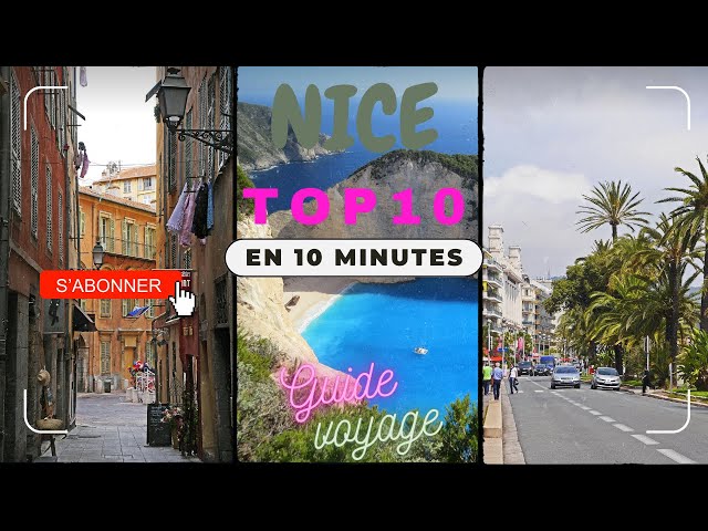 Vlog Visiter NICE | GUIDE COMPLET des 10 Meilleures Activités à Nice
