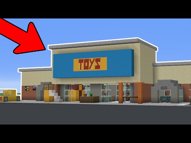 How to Build a Realistic Toy Store in Minecraft | Step-By-Step Tutorial