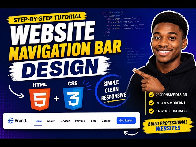 How to Design a Professional Website Navigation Bar
