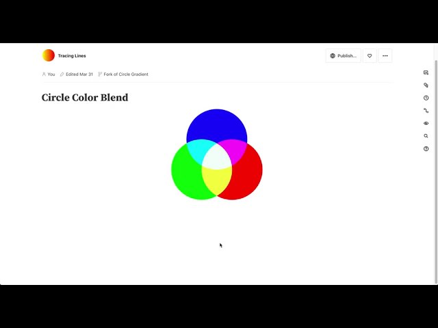 Learning Color Blending // D3
