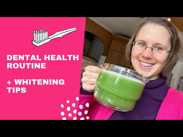 ORAL HEALTH ROUTINE + WHITENING // Naturally Rawsome
