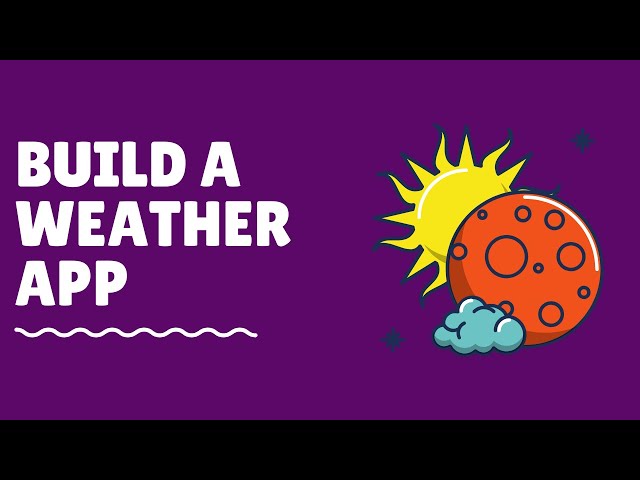 Build a weather app with javascript