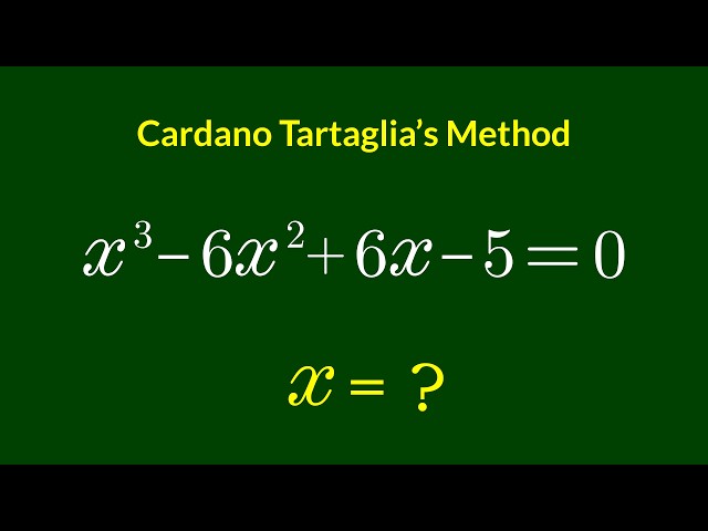 A Nice Algebra Problem | Math Olympiad x = ?