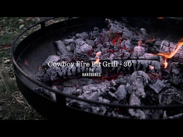 Cowboy Fire Pit Grill by Barebones