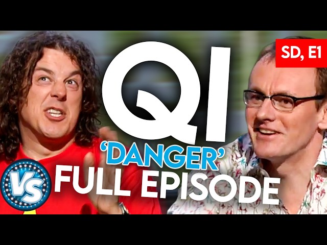 QI FULL EPISODE 'Danger' Episode 1, Series D With Jo Brand, Jimmy Carr & Sean Lock