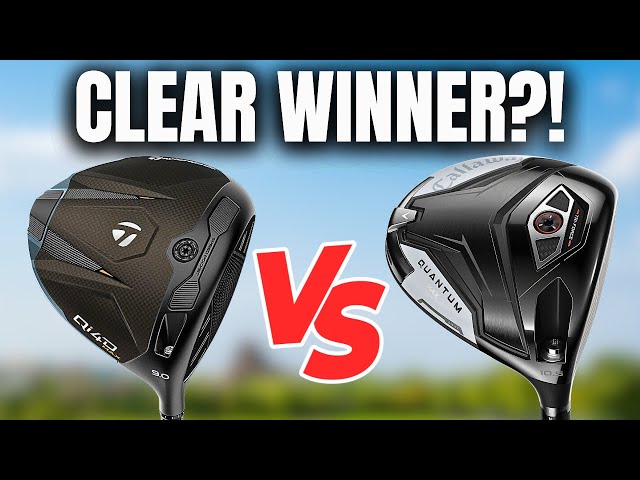 SHOCK DRIVER RESULTS - Taylormade Qi4D MAX VS Callaway Quantum MAX