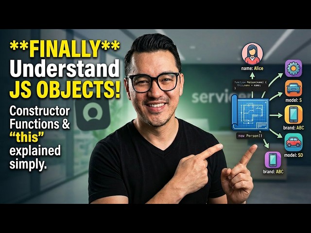 Constructor Function in JavaScript (Step by Step) | JavaScript Full Course for Free