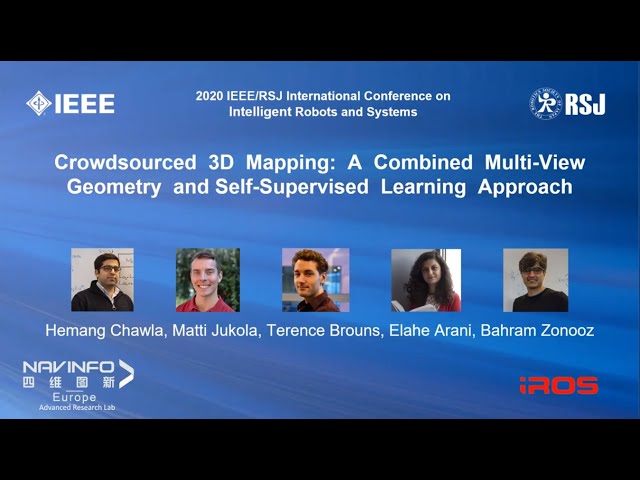 [IROS 2020] Crowdsourced 3D Mapping: A Combined Multi-View Geometry and SSL Approach