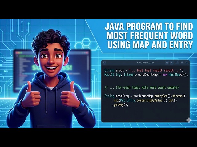 Most Frequent Word in a String in Java 🔥 Tricky Interview Question in Tamil