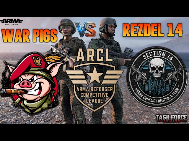 🔴 ARMA REFORGER | WARPIGS Vs REZDEL 10 V 10 | COMPETITIVE LEAGUE S2