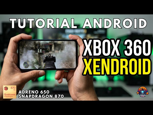 How to emulate Xbox 360 on Android with XenDroid | POCO F3 Tutorial