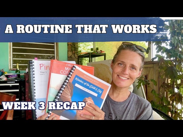 Week 3 Recap | How We Fixed Our Schedule & Added Science!| Kindergarten & 1st grade 2026/2027