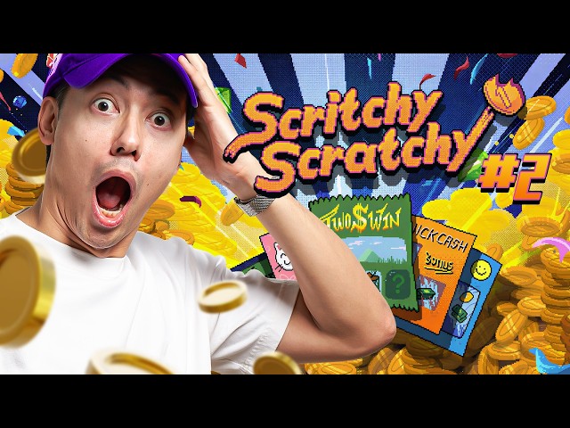 CES TICKETS ME RENDENT FOU ! ► SCRITCHY SCRATCHY #2