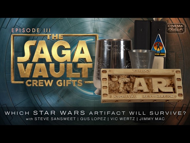 Star Wars Crew Gifts: The Rarest Items You've Never Seen | The Saga Vault