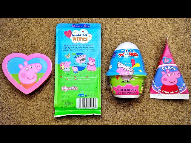 😍 PEPPA PIG satisfying Candy ASMR 😍 Funny Sweets and Toys Opening