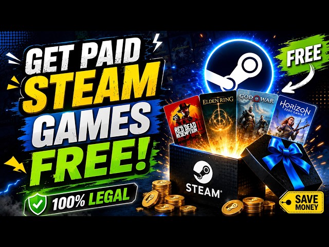 🔥 How to Get PAID Steam Games for FREE (100% Legal) | Lua Tools | 2026 Guide
