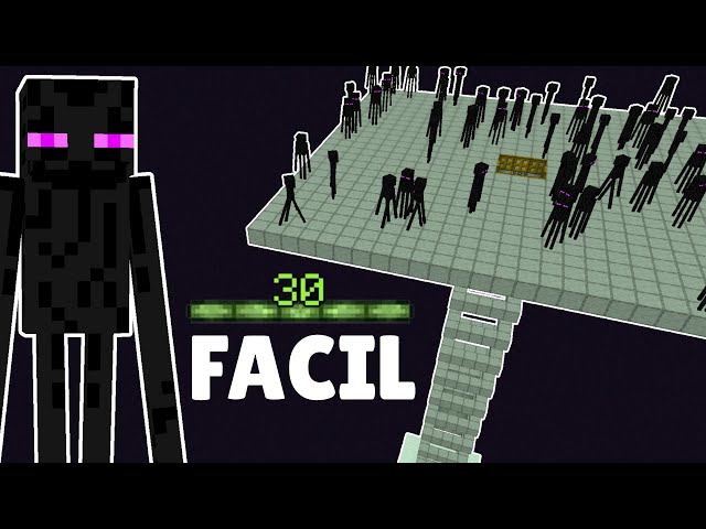 Granja de Enderman XP muy FACIL para Minecraft Bedrock y Java 1.21