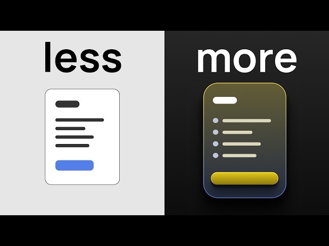 The Biggest Lie in UI Design
