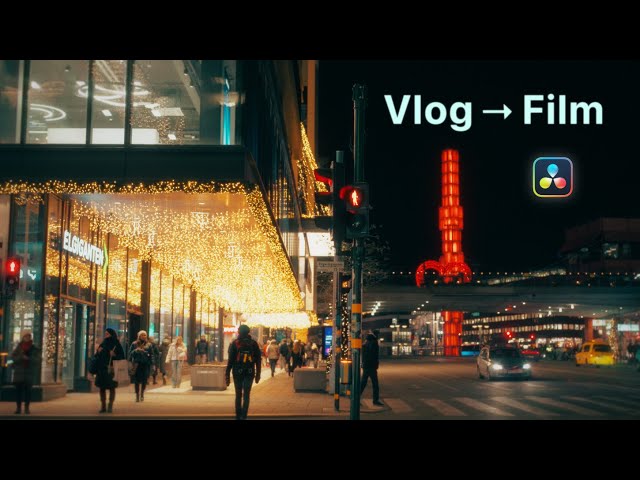I Color Grade My Vlog Like a Film — It Changes Everything (DaVinci Resolve)
