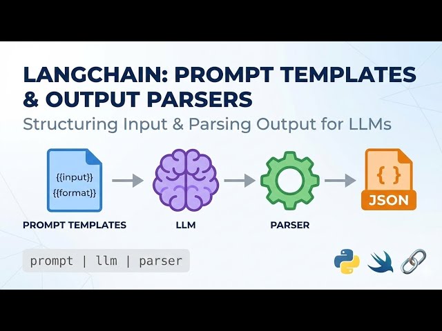 LangChain: Prompt Templates & Output Parsers for Production AI