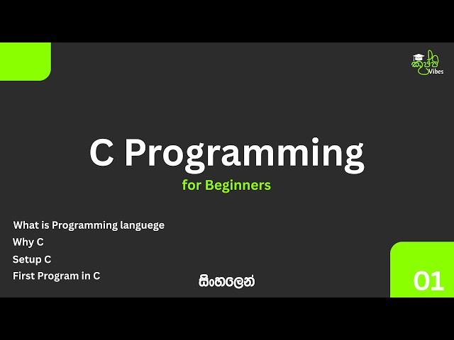 C Programming Tutorial for Beginners | Introduction, Installation & First C Program