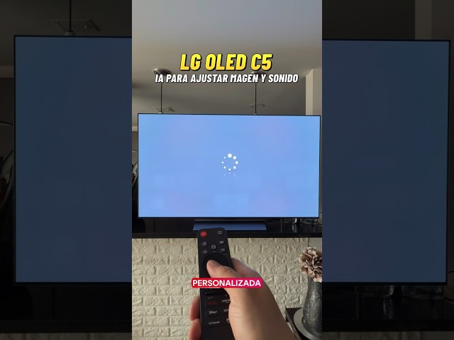 LG OLED C5: AI that improves image and sound 🤯