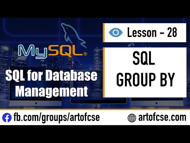 SQL Bangla Tutorial #28 SQL Group By