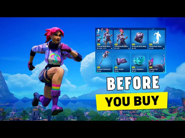 FRACTAL BRITE BOMBER'S BUNDLE GAMEPLAY | BEFORE YOU BUY (Fortnite Chapter 7 Season 4)