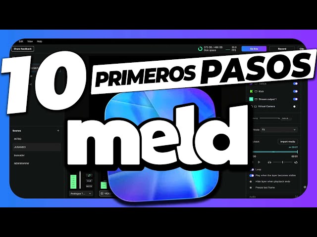 10 PRIMEROS PASOS para usar MELD STUDIO 📍  [Tutorial Español para principiantes] Intro desde cero