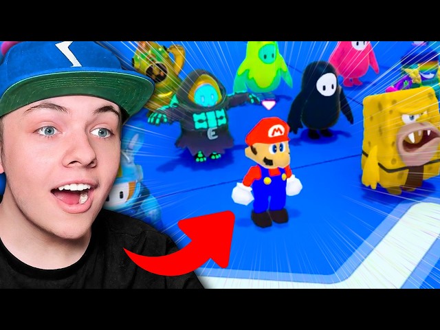 Playing As MARIO In Fall Guys!