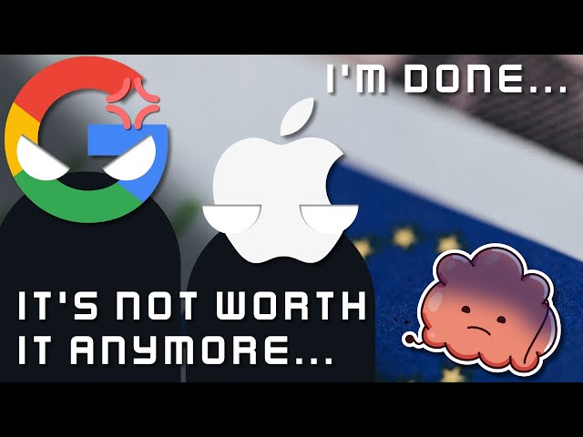 Why Indie Devs Are Giving Up on Mobile Apps | Google, Apple, and the EU