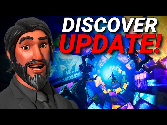 BIG Discover Changes! New Genres, Thumbnail Pre-Checks & More in Fortnite Creative/UEFN!