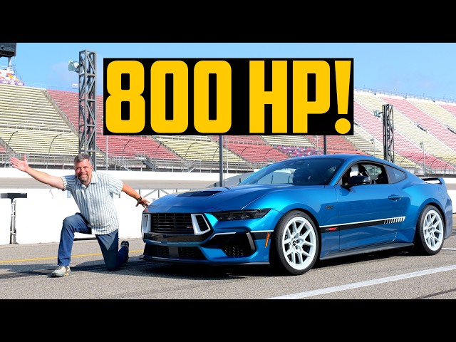 Manejo el nuevo Mustang GT FP800S MANUAL de 800 HP de Ford: ¡Tiene la potencia de un GTD a una FR...